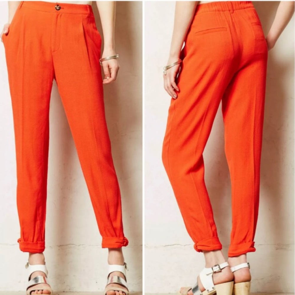 Elevenses cropped pants from Anthro